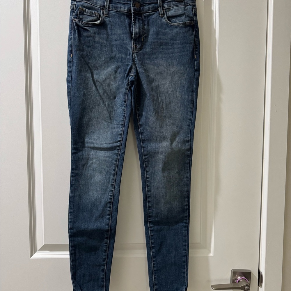 Chic Dark Blue Skinny Jeans